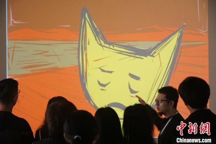 曾以五分钟动画《猫》感动众人艺术家卜桦个展“世界的尽头”展出